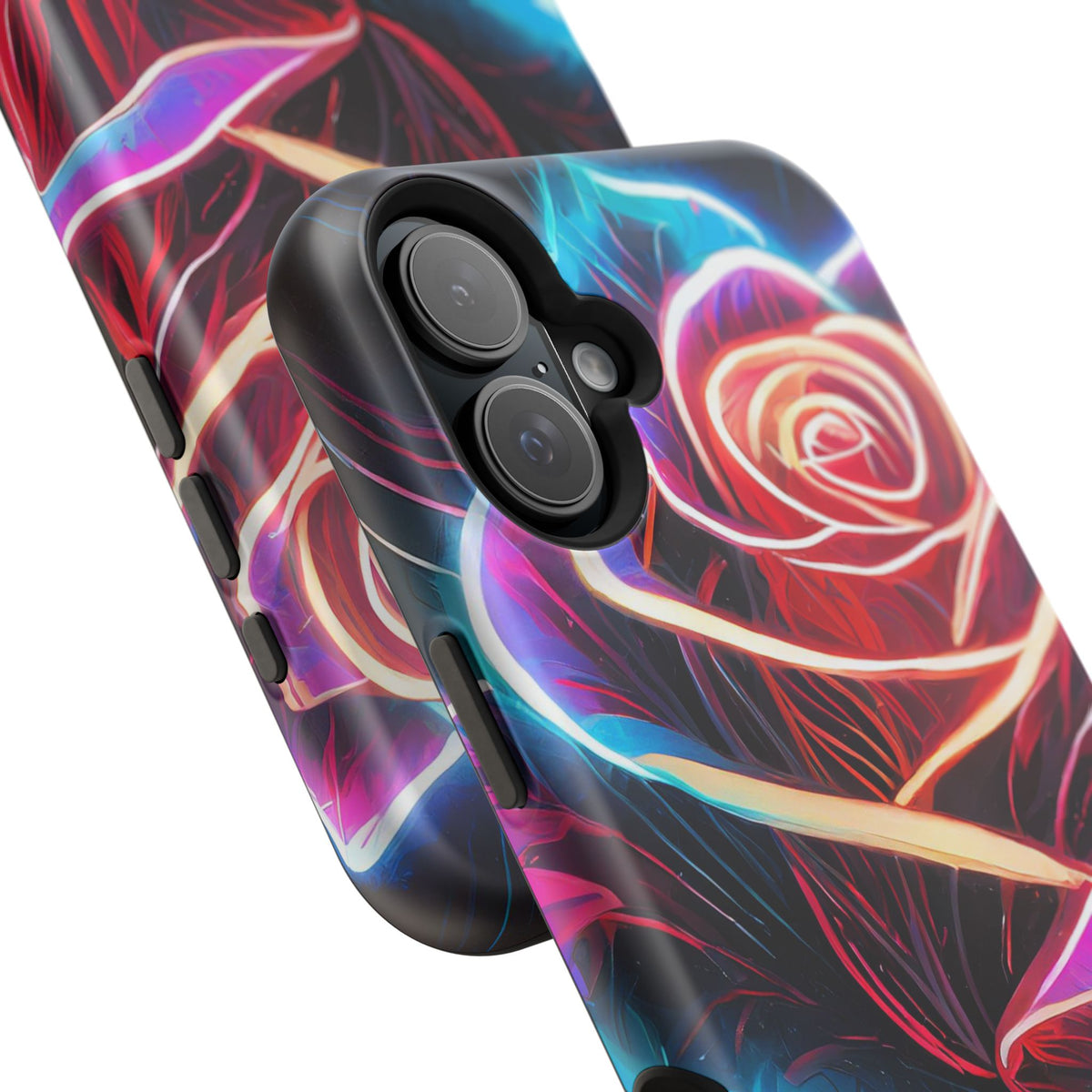 Neon Rose Magnetic Tough Phone Case - Studio 653