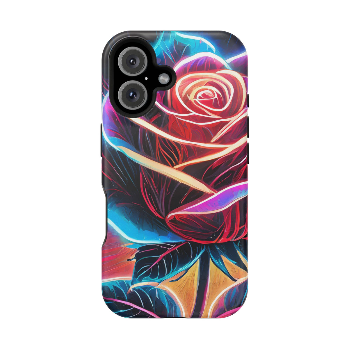 Neon Rose Magnetic Tough Phone Case - Studio 653