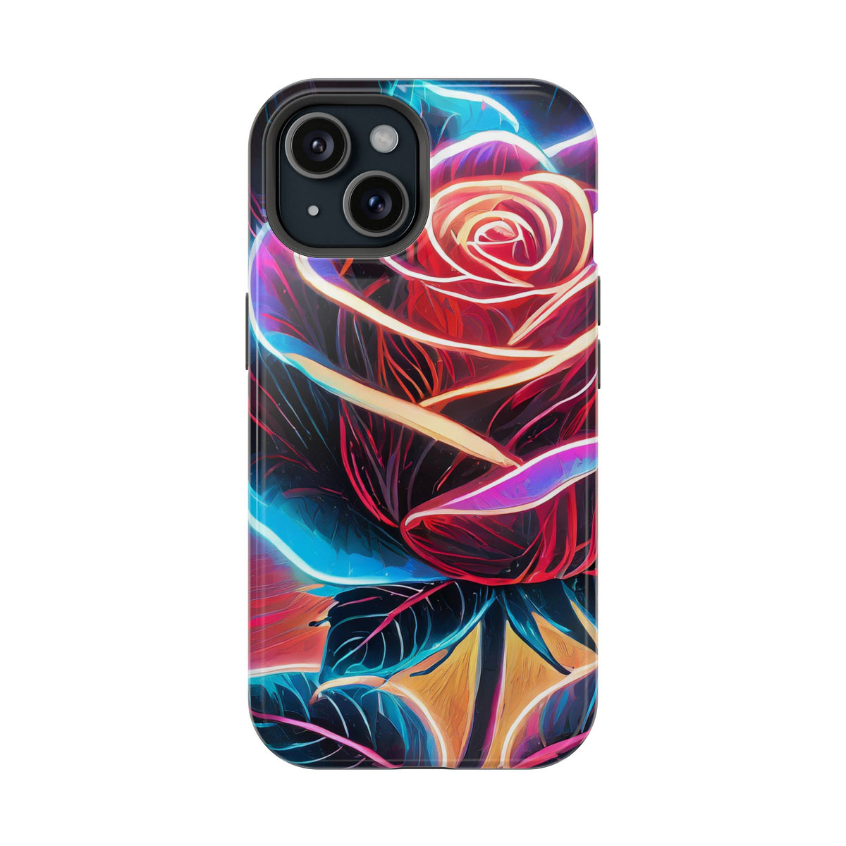 Neon Rose Magnetic Tough Phone Case - Studio 653