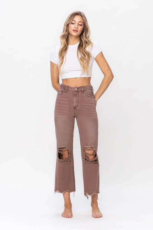 Vervet by Flying Monkey 90's Vintage Crop Flare Jean