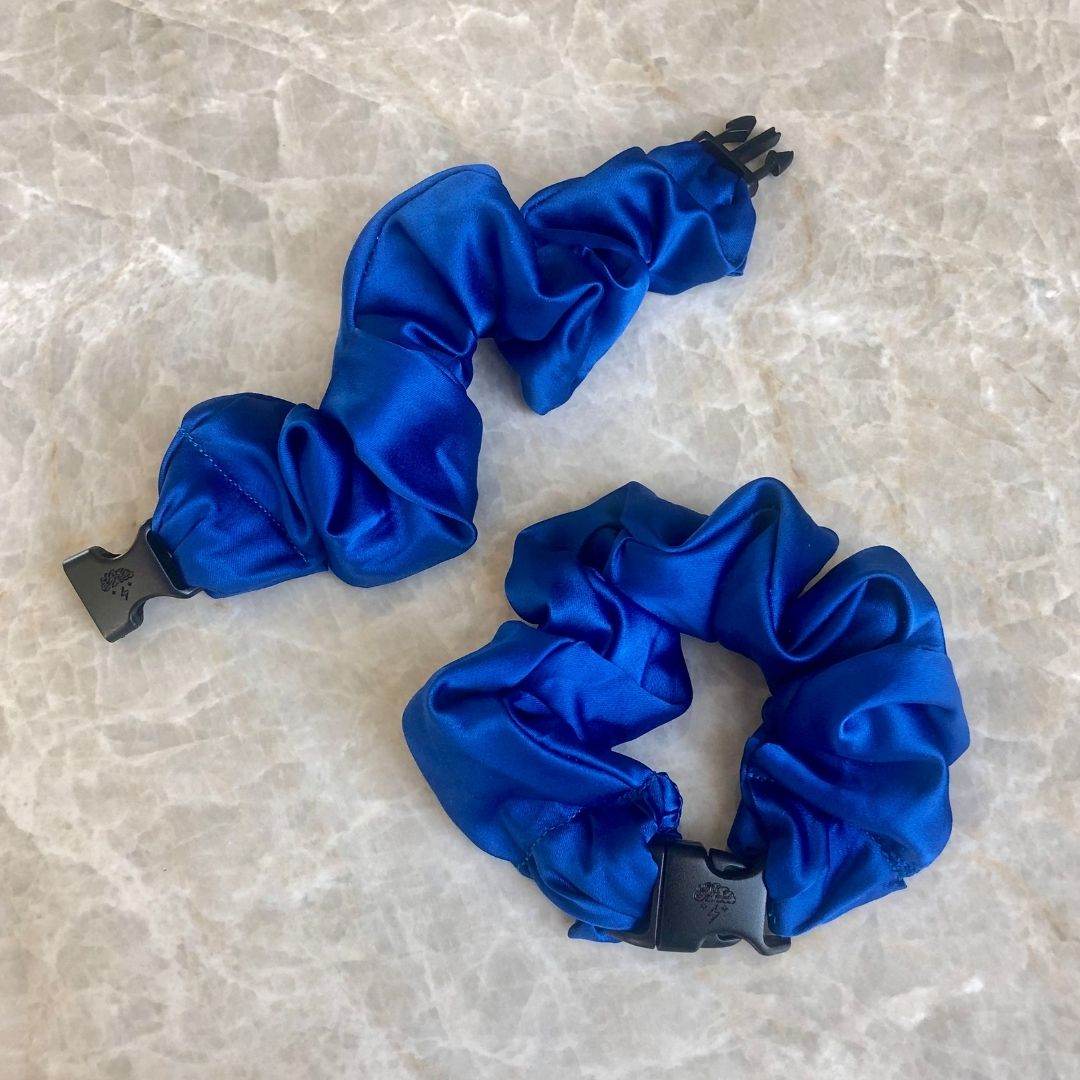 Buckle Scrunchie - Vibrant Solid Colors - No Snagging, No Tangles - Studio 653