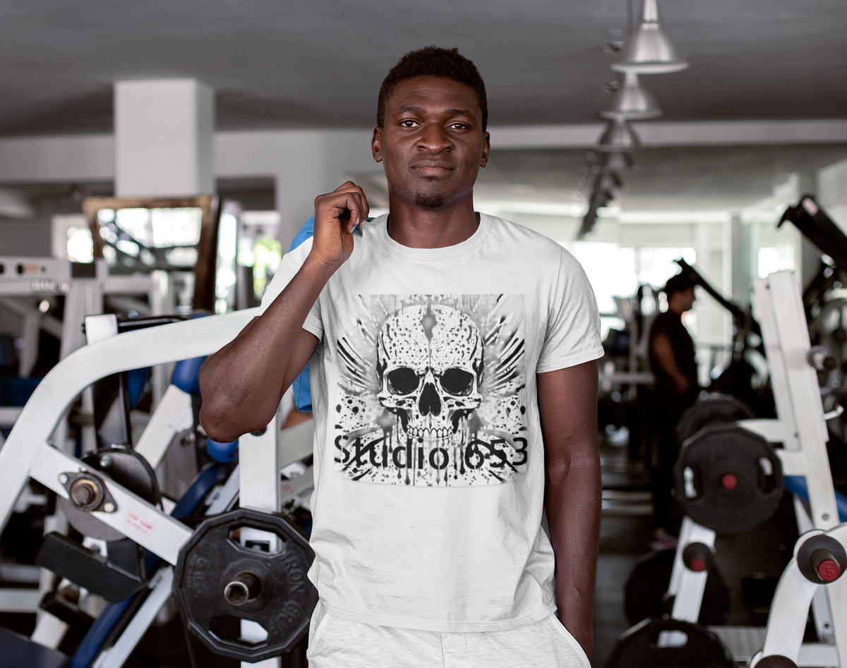 Skull Splash Graphic Tee