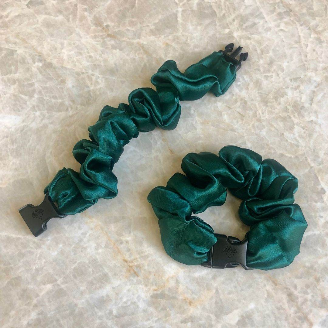 Buckle Scrunchie - Vibrant Solid Colors - No Snagging, No Tangles - Studio 653