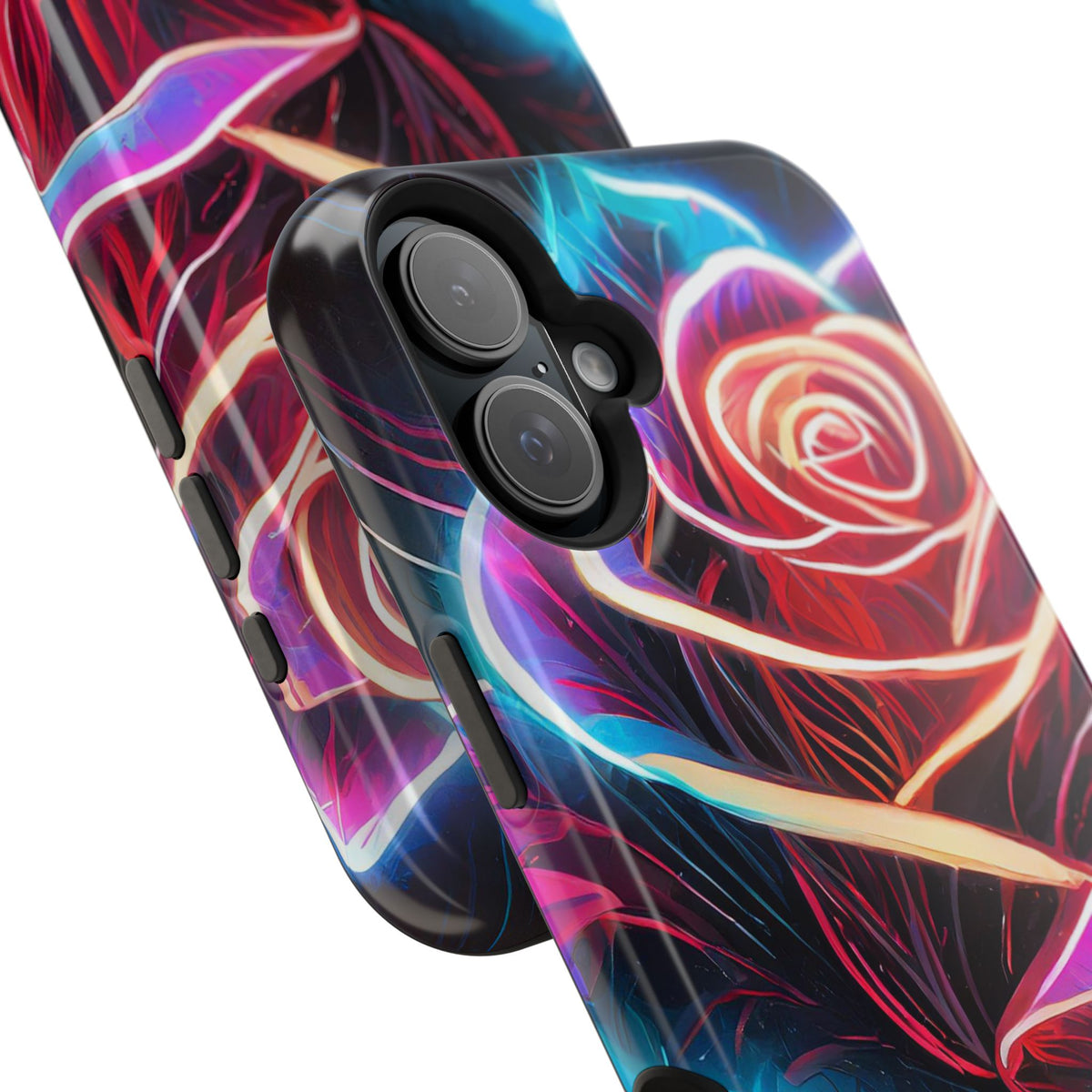 Neon Rose Magnetic Tough Phone Case - Studio 653