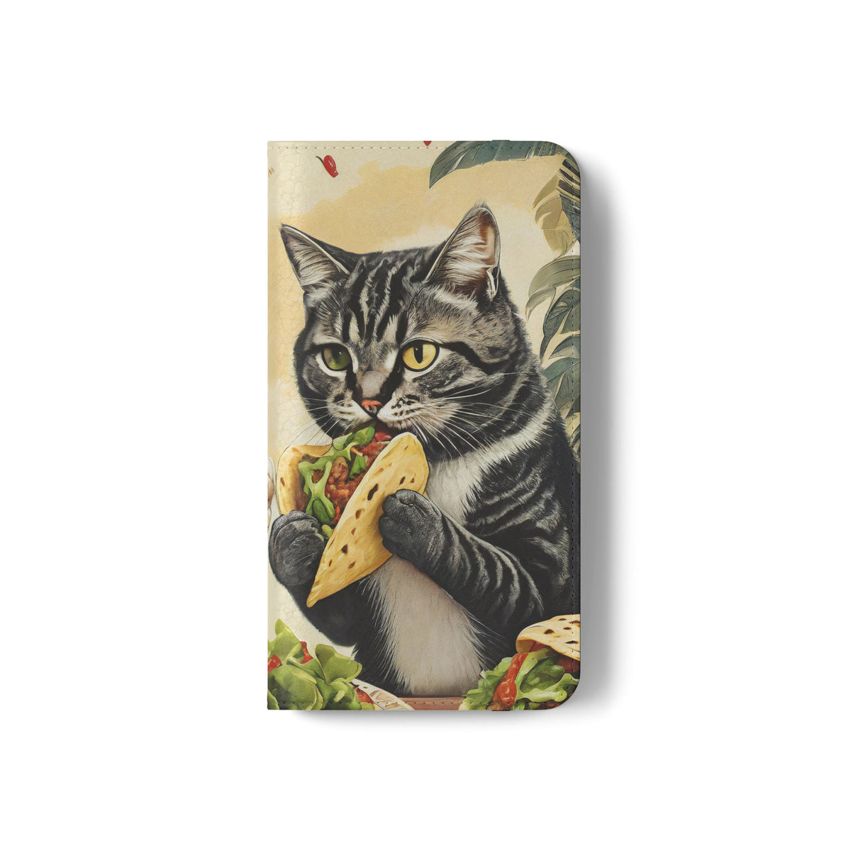 Taco Cats Flip Phone Case