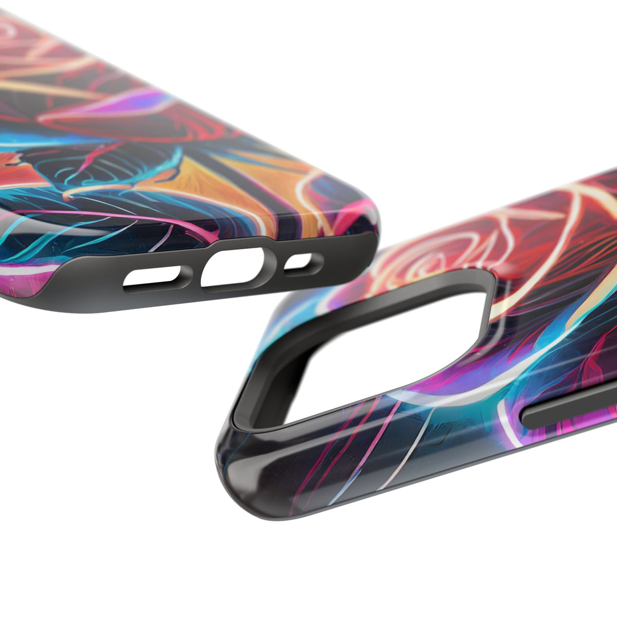 Neon Rose Magnetic Tough Phone Case - Studio 653