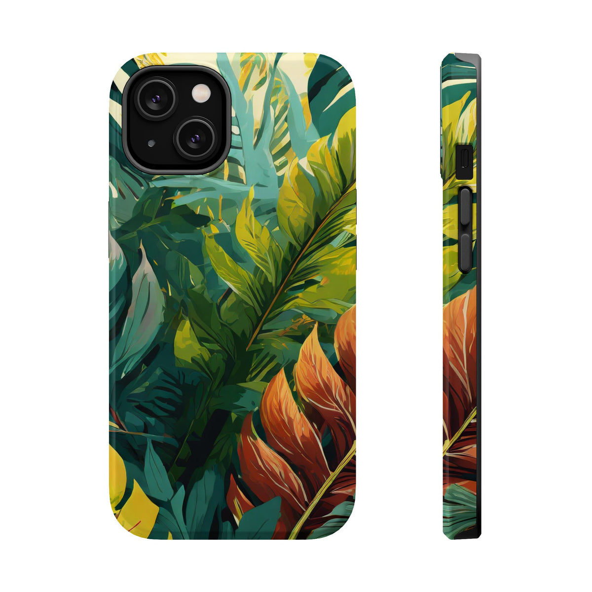 Tropical Leaf Magnetic Tough Cases