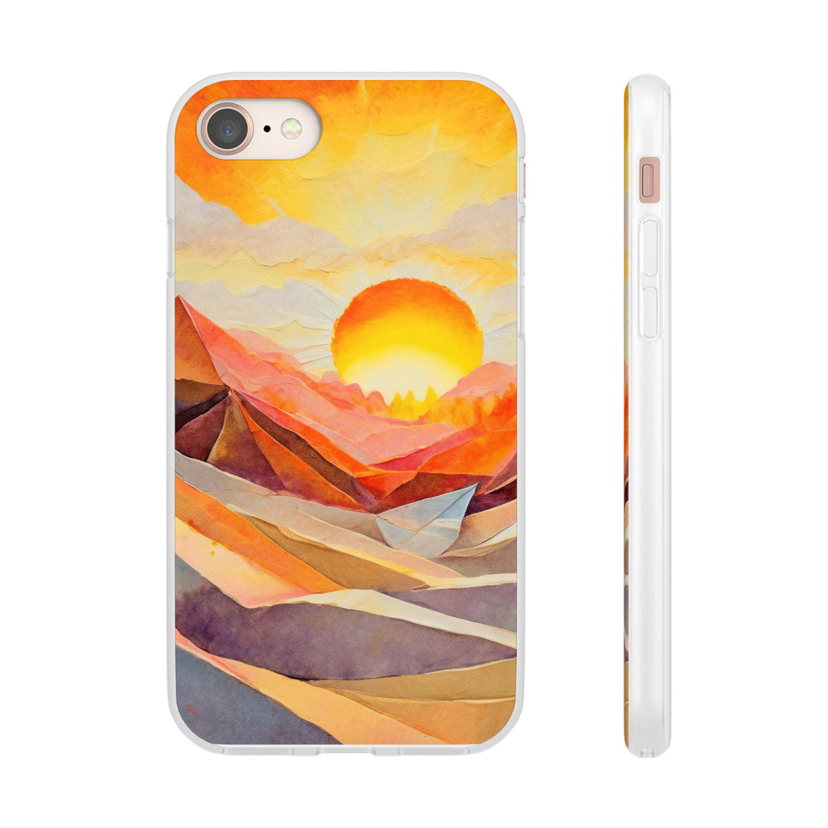 Mountain Sunset Flexi Phone Case