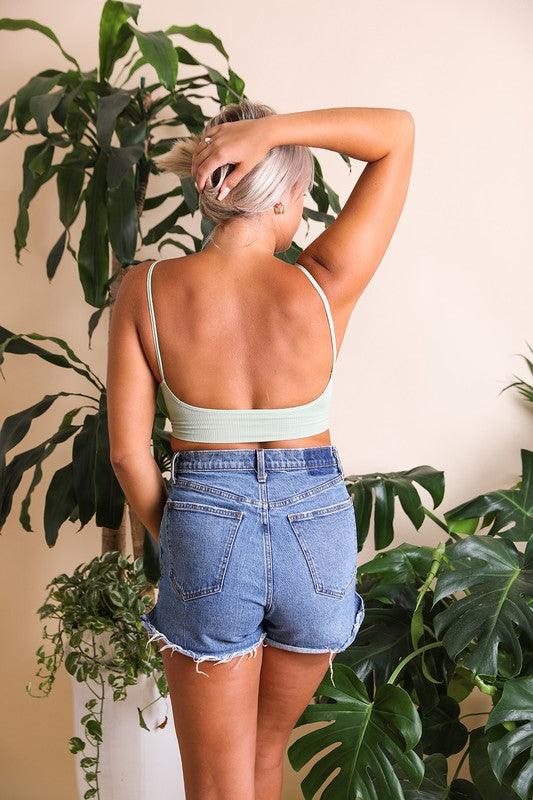 Low Back Seamless Bralette - Studio 653