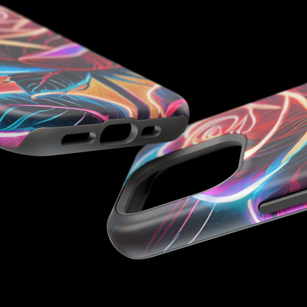 Neon Rose Magnetic Tough Phone Case - Studio 653