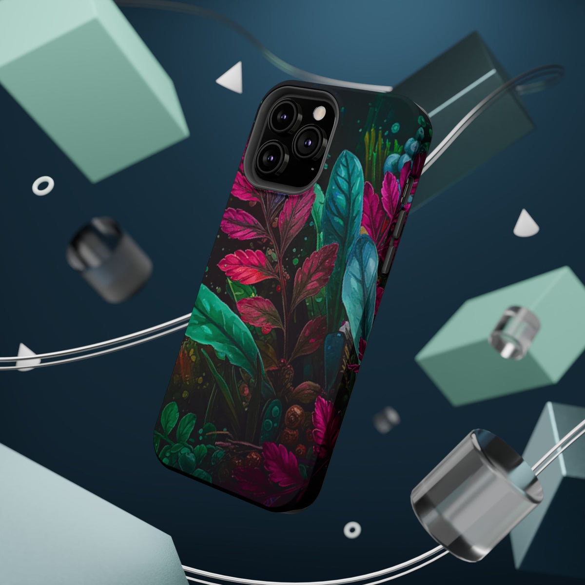 Vibrant Floral Magnetic Tough Phone Case - Studio 653