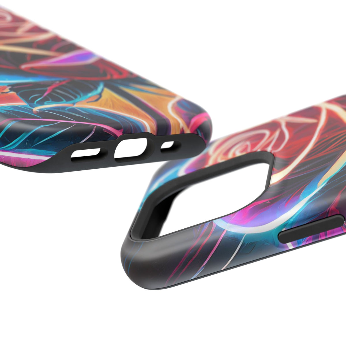 Neon Rose Magnetic Tough Phone Case - Studio 653