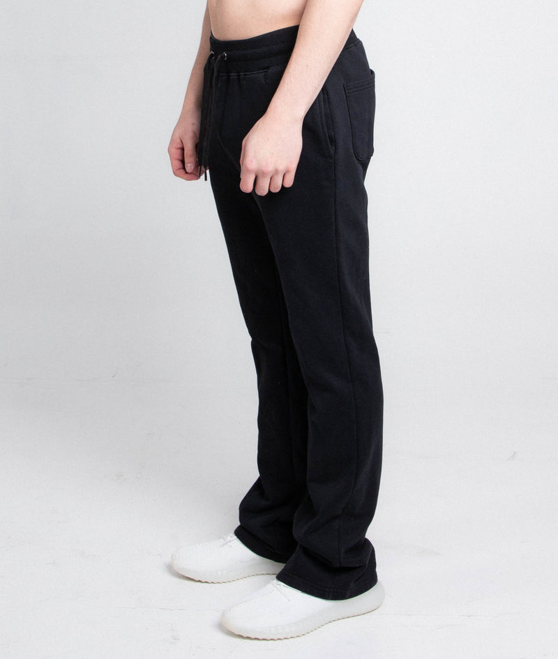 Drawstring Stacked Sweatpants - Studio 653