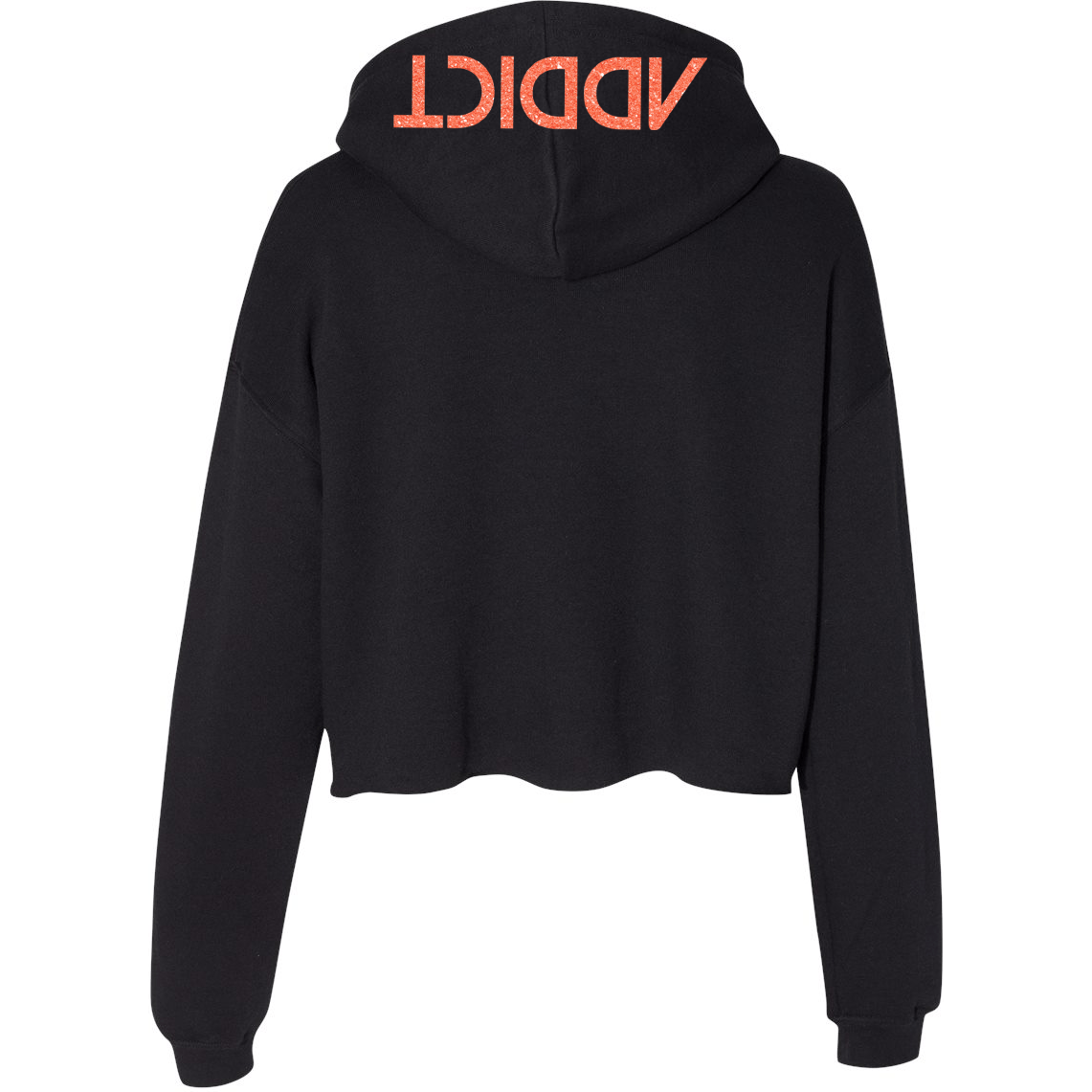 InkAddict INK Glitter Women's Cropped Hoodie - Studio 653