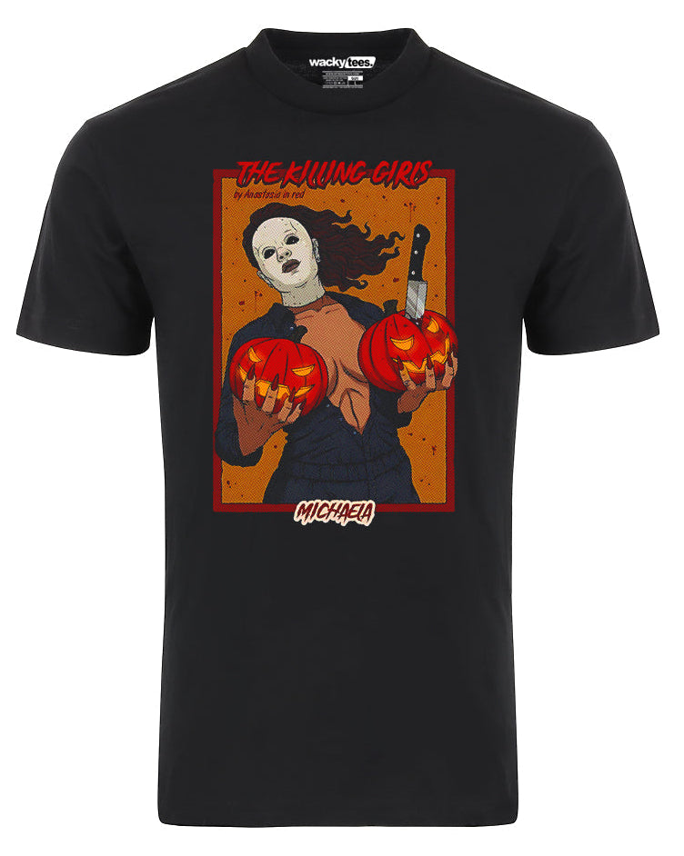 The Killing Girls Sexy Michaela Terror Horror Halloween Graphic Tee Shirt