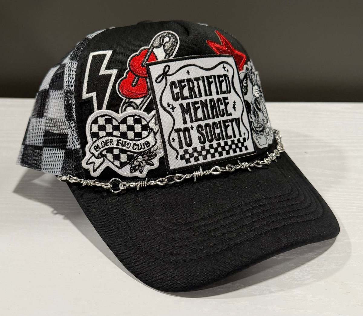 Certified Menace To Society Trucker Hat - Studio 653