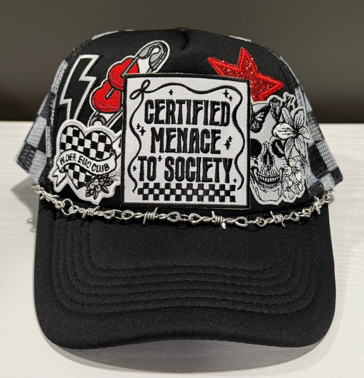 Certified Menace To Society Trucker Hat - Studio 653