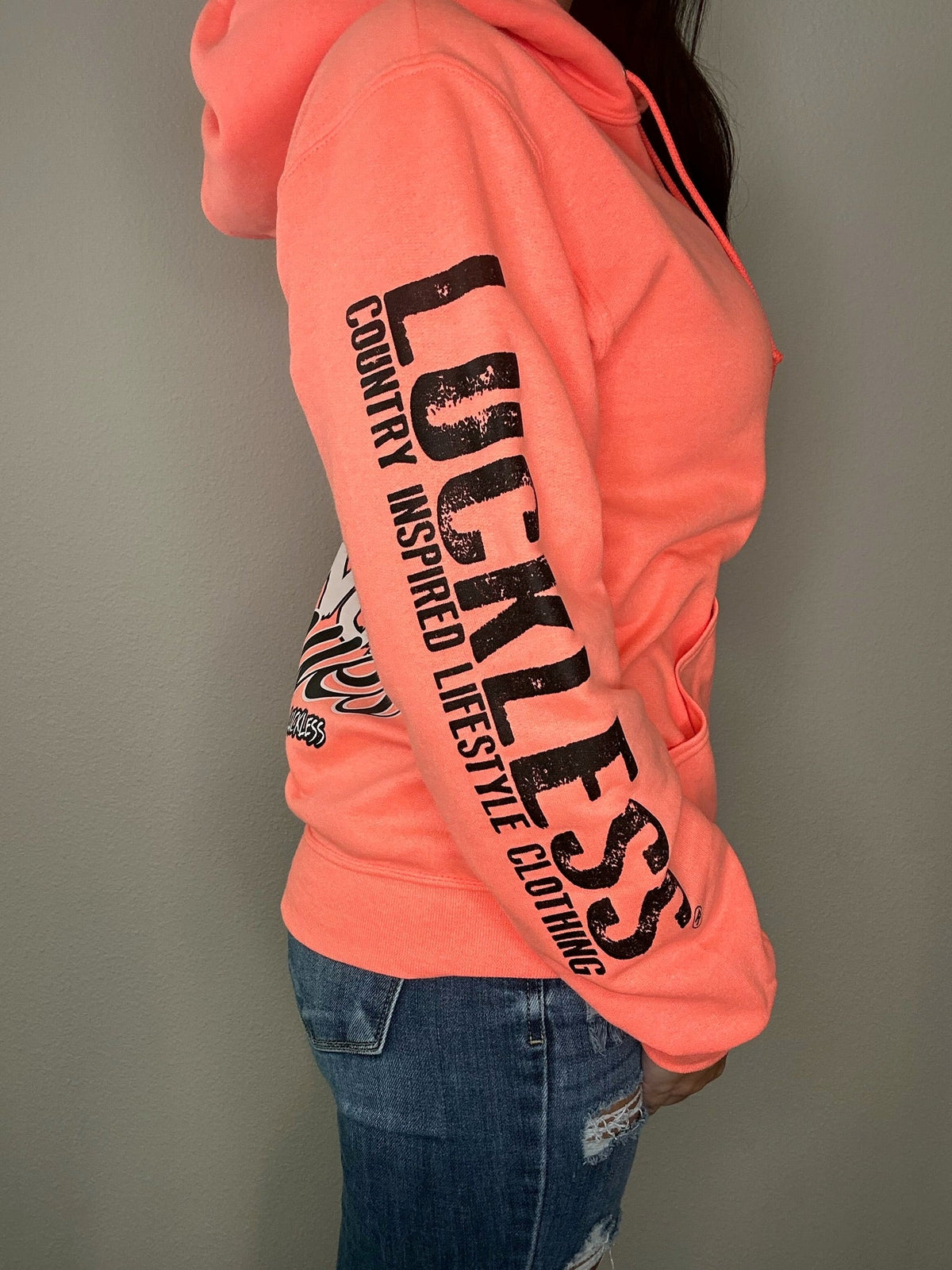 Lil Bit Of Devil in these Angel Eyes Hoodie - Studio 653