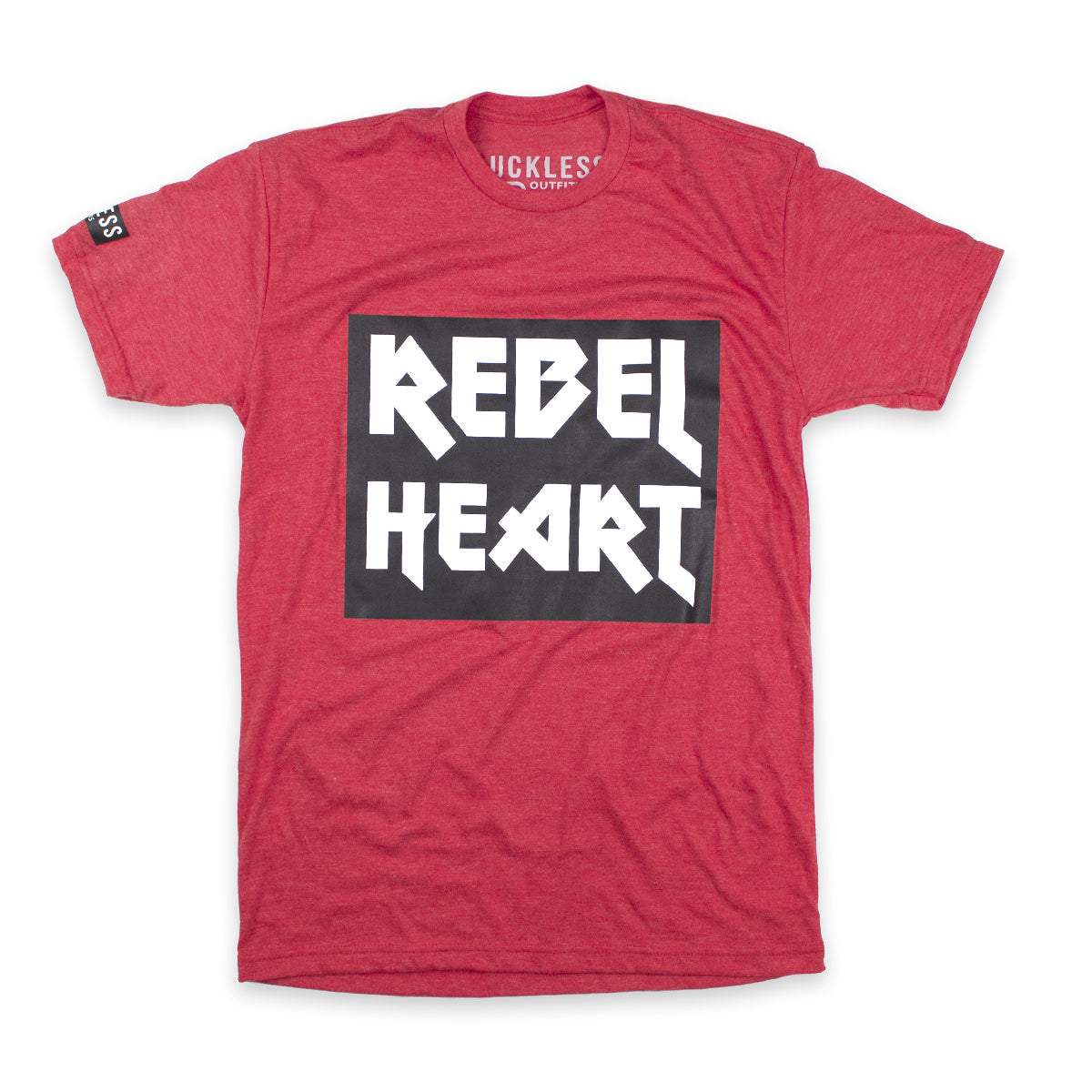 Red Rebel Heart Graphic Tee - Studio 653