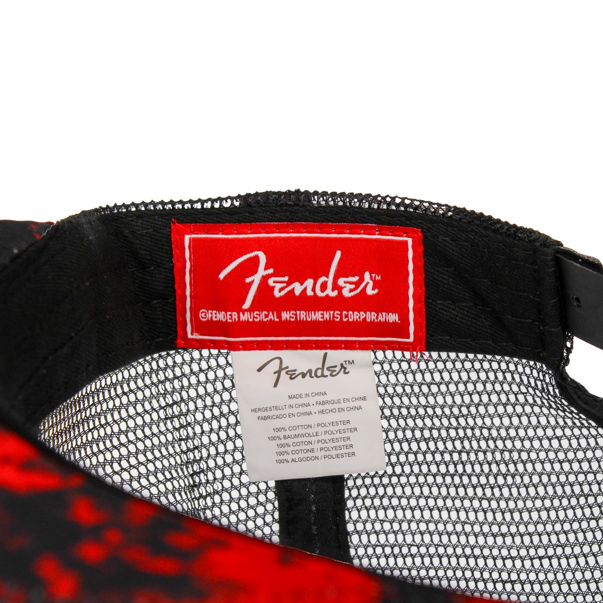 Fender Red Rival Hat - Studio 653