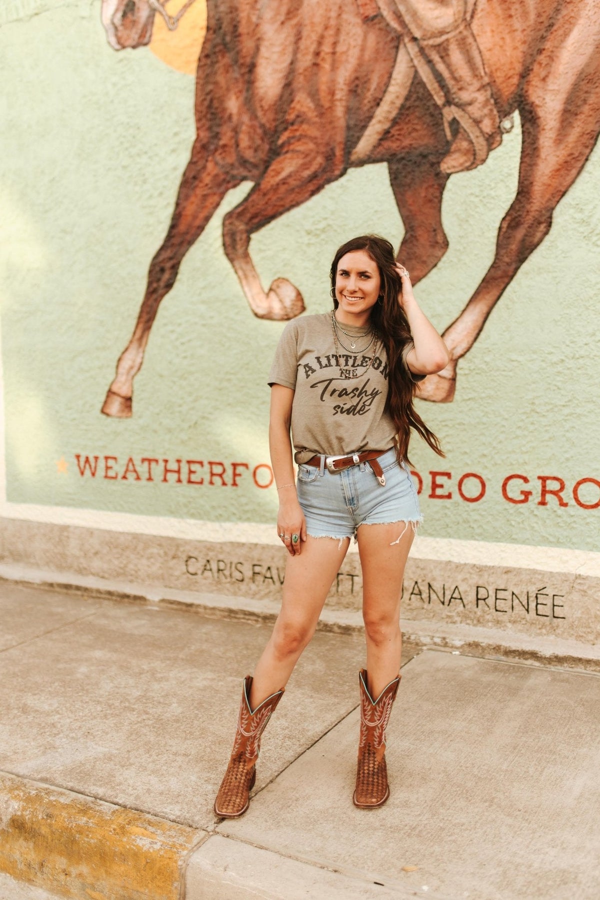 A Little On The Trashy Side Graphic Tee - Studio 653