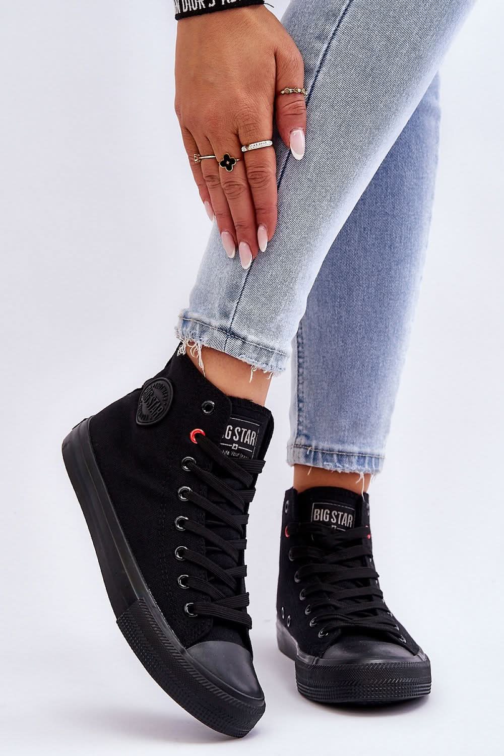 Black High top Sneakers
