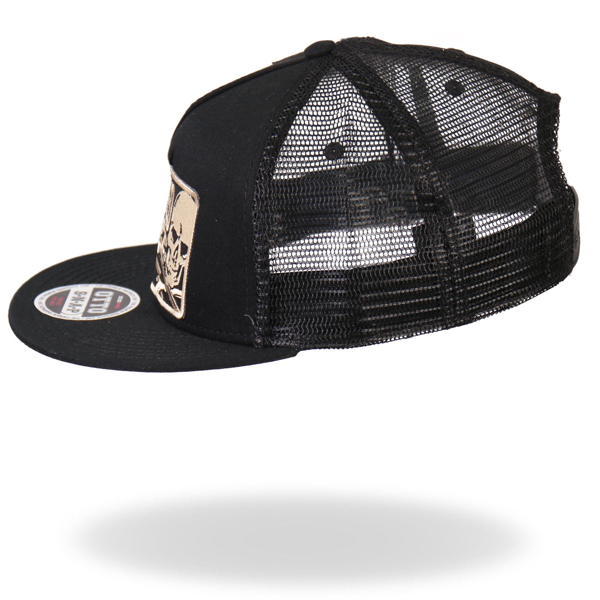 Hot Leathers GSH2003 Tattooed for Life Skull and Bolts Snap Back Hat - Studio 653