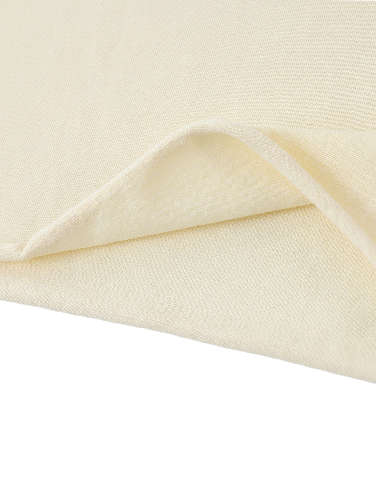 "Touch Me Like a Gangster" Cold Shoulder Rolled Hem Graphic Tee - Studio 653