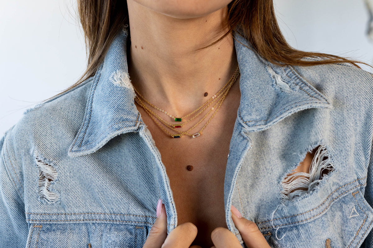 Willow Necklace-Red - Studio 653