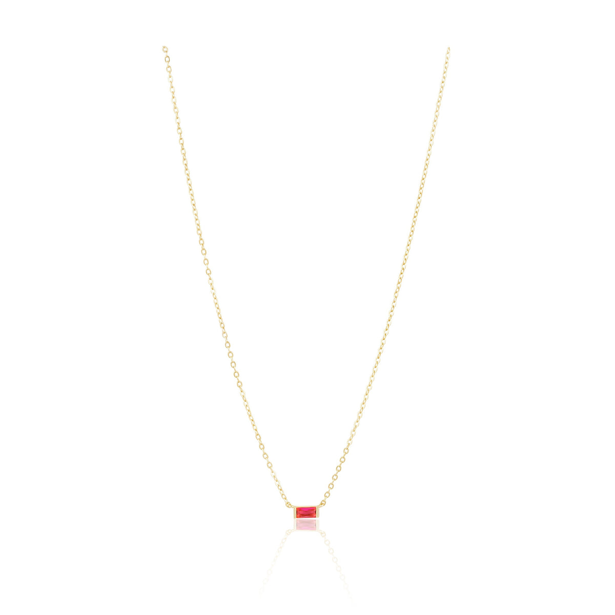 Willow Necklace-Red - Studio 653