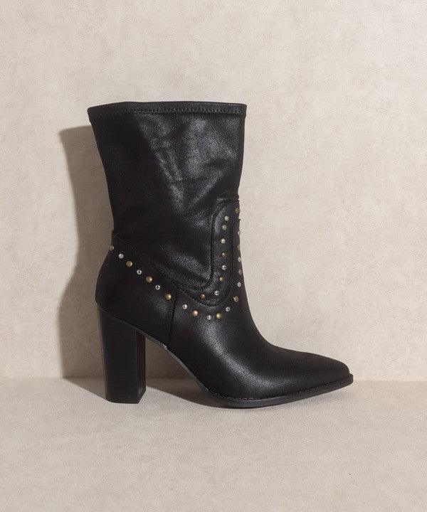 Paris - Studded Boots - Studio 653