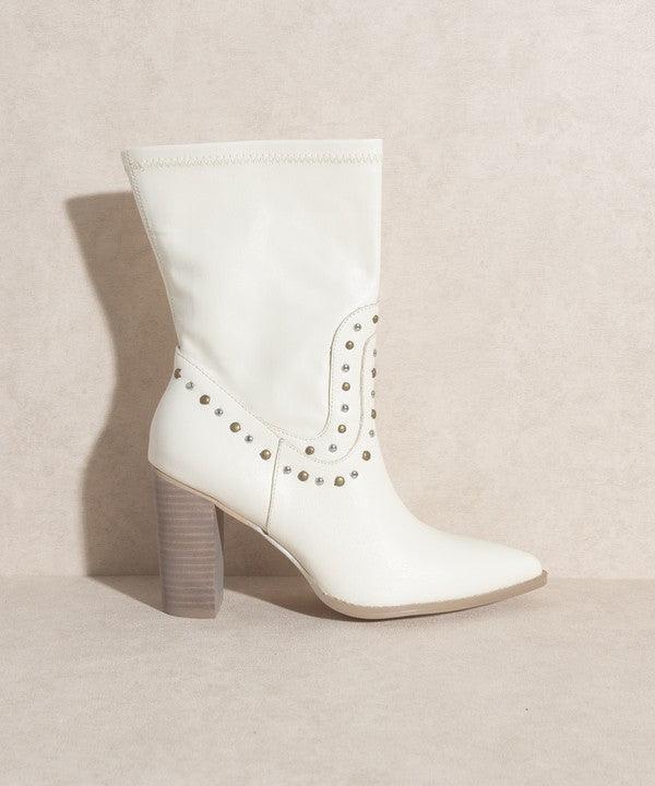 Paris - Studded Boots - Studio 653