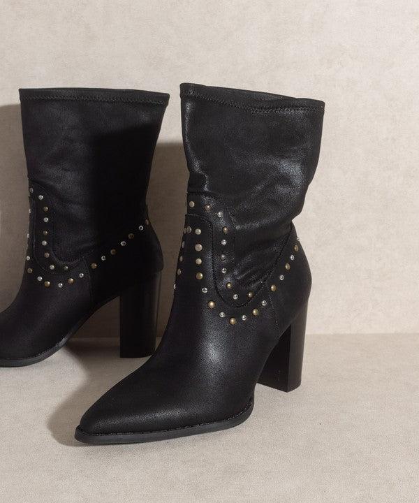 Paris - Studded Boots - Studio 653