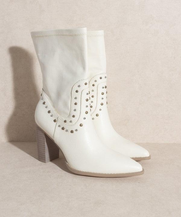 Paris - Studded Boots - Studio 653