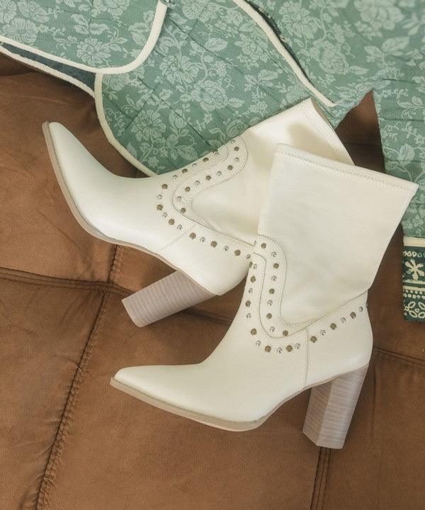 Paris - Studded Boots - Studio 653