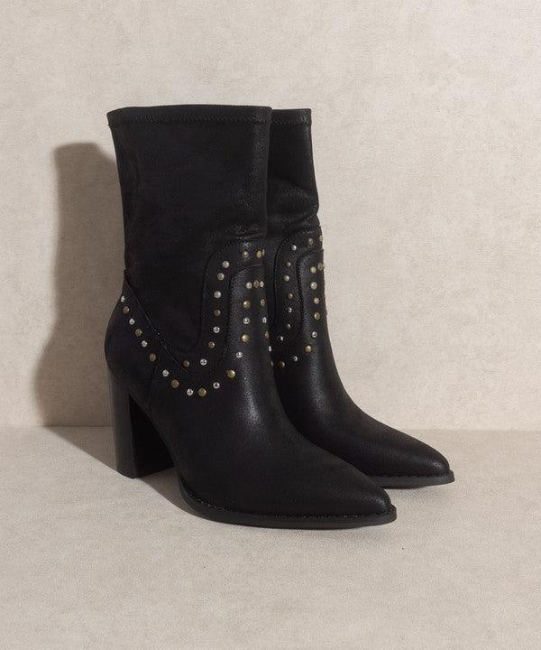 Paris - Studded Boots - Studio 653