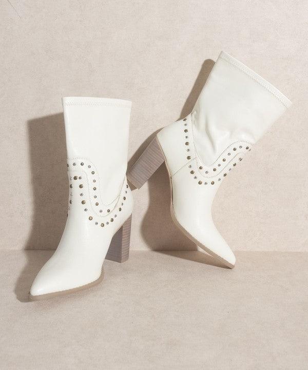 Paris - Studded Boots - Studio 653