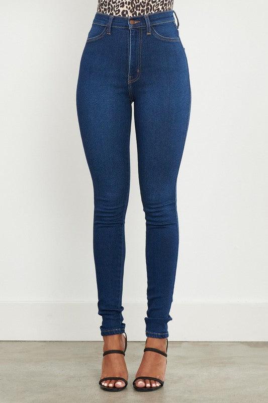 High-Waisted Classic Skinny Jean - Studio 653