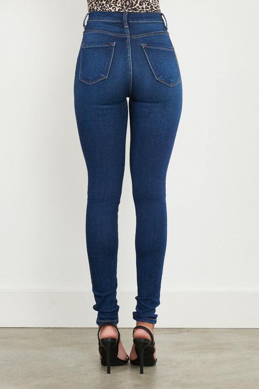 High-Waisted Classic Skinny Jean - Studio 653