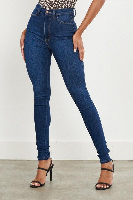 High-Waisted Classic Skinny Jean - Studio 653