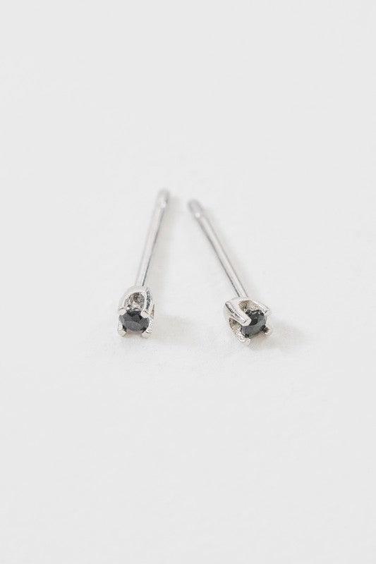 Dainty Stud Stone Earrings - Studio 653