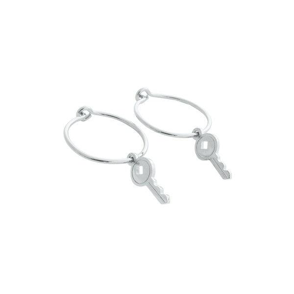 Magic Charm Key Hoops - Studio 653