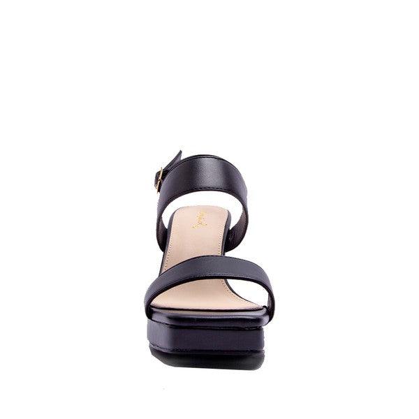 Ankle Strap Krisha Heeled Sandal - Studio 653