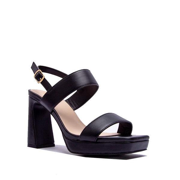 Ankle Strap Krisha Heeled Sandal - Studio 653