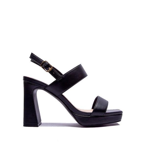 Ankle Strap Krisha Heeled Sandal - Studio 653