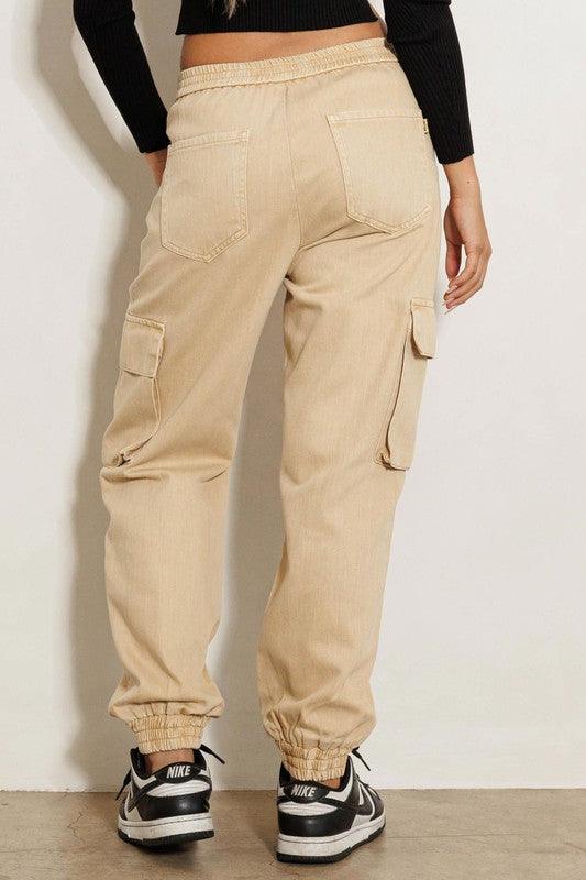 Wide Leg Good Drank Cargo Jeans - Studio 653