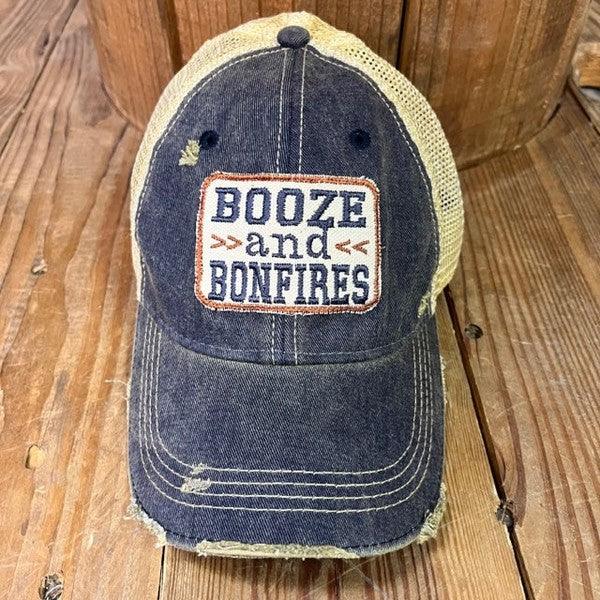 Booze & Bonfires Hat - Studio 653