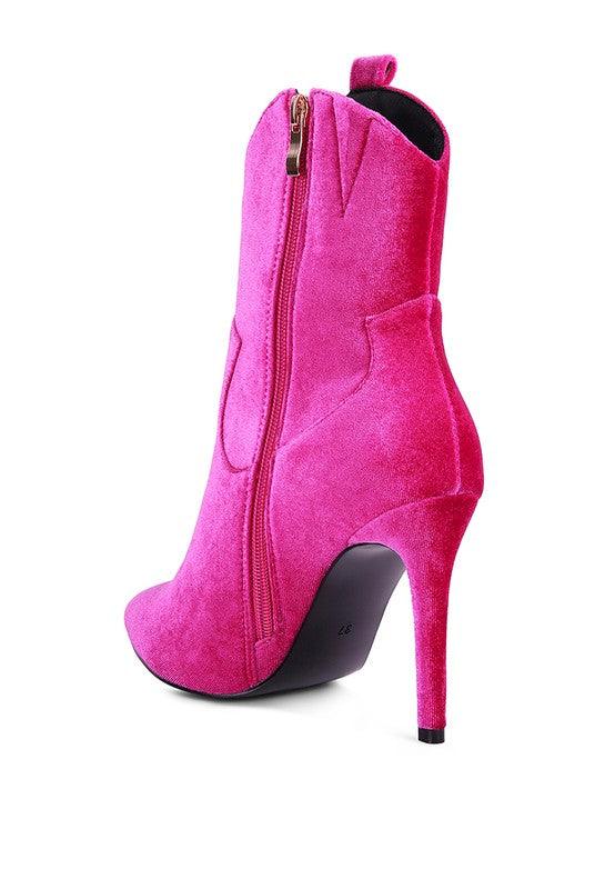 Nat-Love Velvet Cow Girl Boot - Studio 653