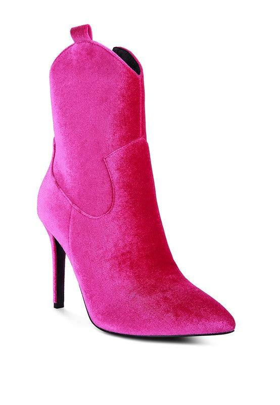 Nat-Love Velvet Cow Girl Boot - Studio 653