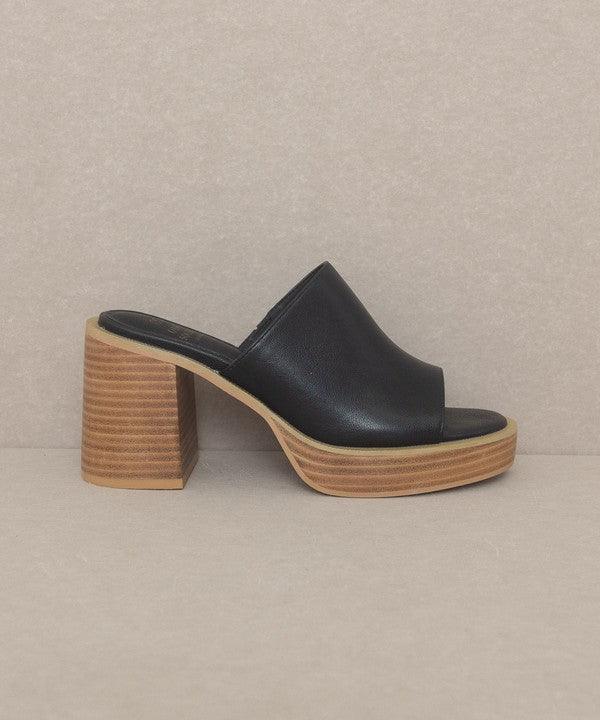 Camille - Platform Slide Heel - Studio 653